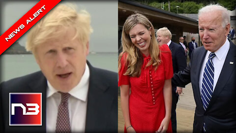 Creepy Joe Biden Can’t Keep His Paws Off of Boris Johnson’s Young Wife