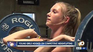 Youth competitive weightlifting