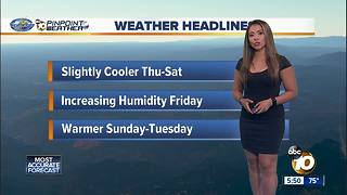 10News Pinpoint Weather with Meteorologist Angelica Campos