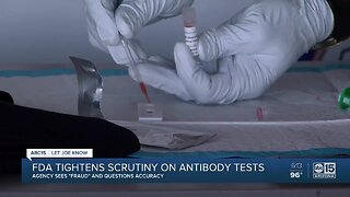 FDA tightens scrutiny on antibody tests