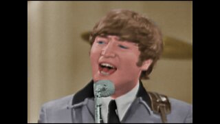 The Beatles - I Want To Hold Your Hand (Ed Sullivan Miami) [colorized]