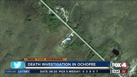 Homicide investigation along Tamiami Trail in rural Collier County