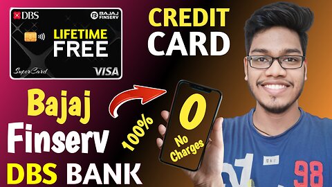 New Lifetime Free Credit Card 2023 || Bajaj Finserv DBS Bank Super Credit Card Apply Kese Karen ||