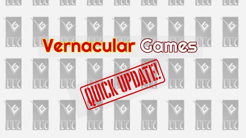 Update: 1st Quarter Vernacular Games