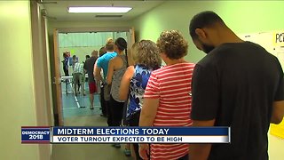 Voter turnout expected to be high for midterm elections