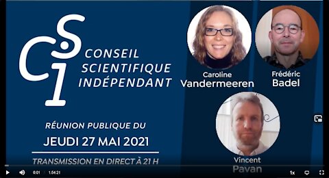 Réunion publique n°7 du Conseil scientifique indépendant (CSI) du 27/05/2021