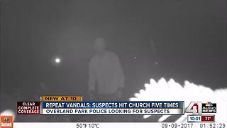 OP church vandalized 5 times since August