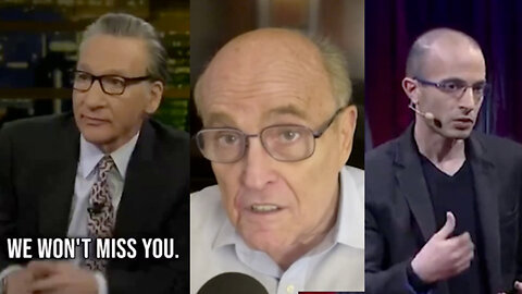 Mayor Rudy Giuliani | "They Think It (Abortion) Is Murder, I'm Just OK With That." - Bill Maher + "What to Do With Billions of Useless Humans? What Do We Need So Many Humans For?" Yuval Noah H