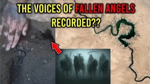 CHAINED FALLEN ANGEL Sounds Recorded UNDERNEATH the Euphrates River | Euphrates River Drying Up 2022