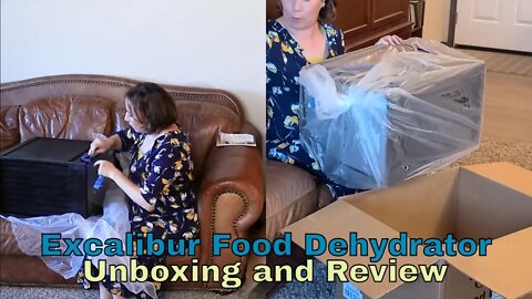 Excalibur Food Dehydrator; Unboxing and Review