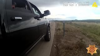 Body cam footage showing Douglas County deputies shoot armed suspect