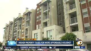 Higher property taxes for more affordable housing?