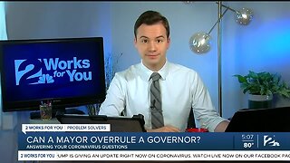 Can a Mayor Overrule a Governor?