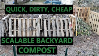 So Many Options for Composting! Quick, Cheap, and Dirty Composting for Urban Farming