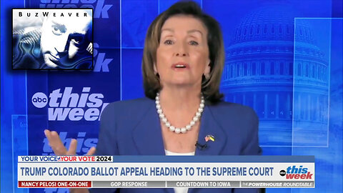 Nancy Pelosi Suggest State Laws Should Supersede The Constitution Trump Ballot