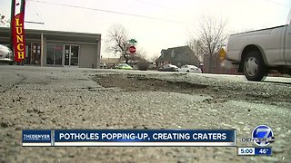 Move over spring, it's pothole season in Colorado