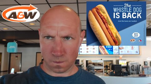 A&W's New Whistle Dog!