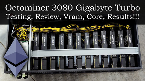 Octominer 3080 Gigabyte Turbo - Test, Review, Vram, Core, Results!!