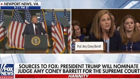 Hannity slams the left's attacks on Judge Amy Coney Barrett