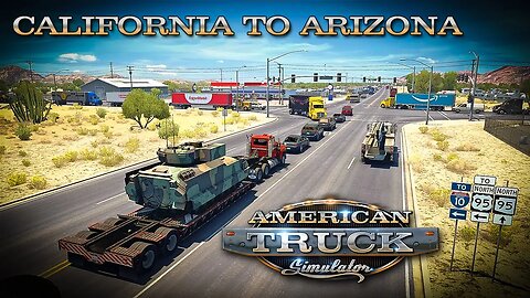 California to Arizona delivery - Mack R Series mod | ATS 1.46 | American Truck Simulator Gameplay