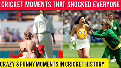 Cricket moments that shocked everyone | Funny Cricket Moments | Cricket Fight