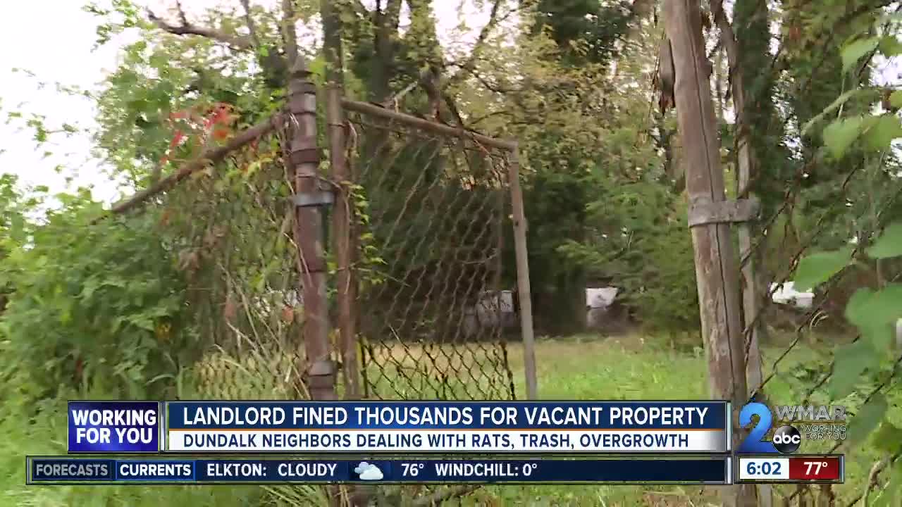 Landlord fined thousands for vacant property