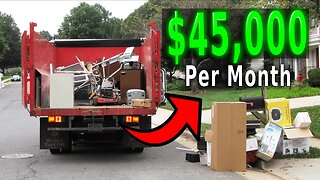Junk Removal Business Making $45,000/Month (Find Out How)