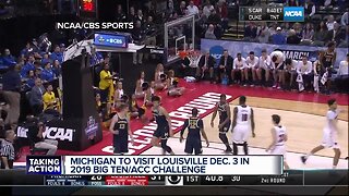 Michigan to visit Louisville in Big Ten/ACC Challenge