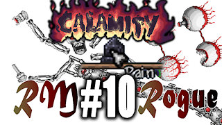 Revengeance mode is very difficult. | Terraria Calamity Rogue Revengeance episode 10 - part 1
