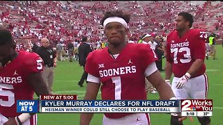 Sooners QB Kyler Murray declares for NFL Draft