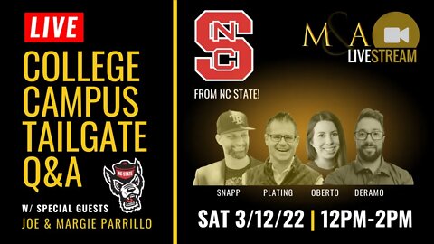 M&A College Campus Tailgate Q&A LIVE!