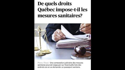 De quels droits Québec impose-t-il les mesures sanitaires et la discrimination ?