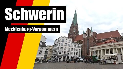 A walk around the city of Schwerin, Germany 2023