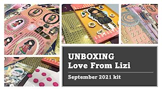 UNBOXING | Love From Lizi September 2021 card kit Plus Add Ons