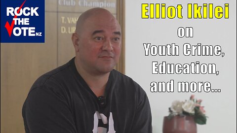 Elliot Ikilei on Youth Crime, Education and more...