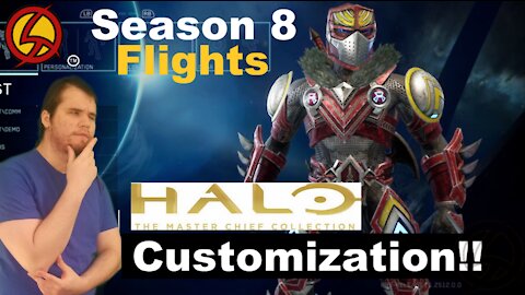 Halo MCC Season 8 Beta Customization (Armor/Poses/Vehicle and Weapon Skins) | Solo Play