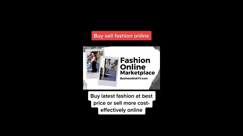 Buy sale fashion online with￼ BusinessRiskTV