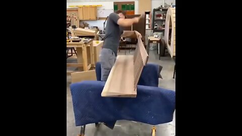 Cool Wooden Hand Made Bench