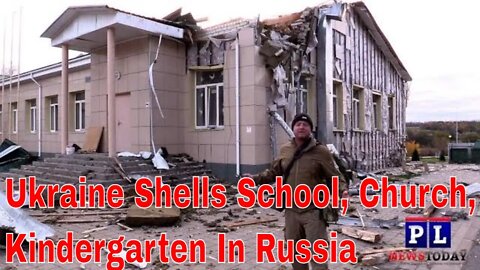 Ukraine Shells School, Church, Kindergarten & Cultural center Russia & the Western Media Ignores It