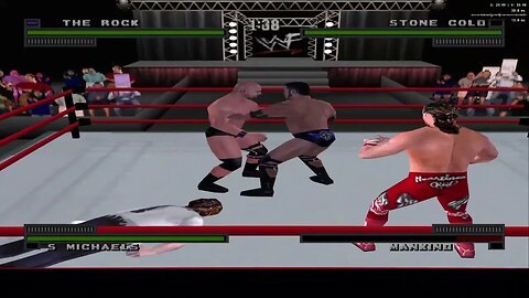 wwf attitude ps1 or duckstation: short match 9