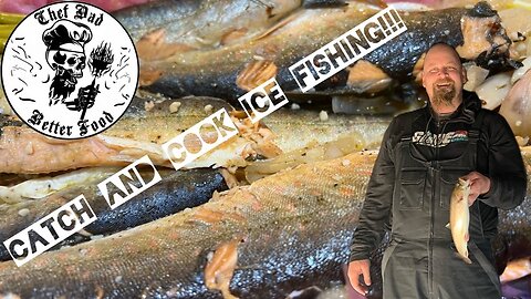 Catch and Cook Ice Fishing!!!