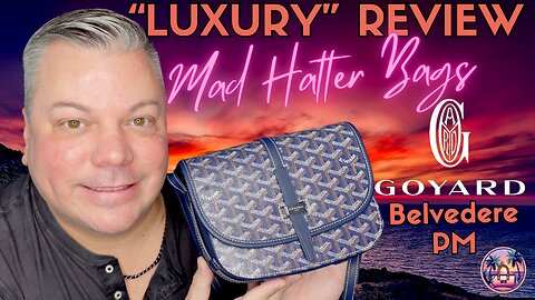 What a Stunning Bag! Goyard Belvedere PM Rep bag from ASOLF.COM (Link in Description)
