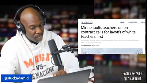 NEWS: Minneapolis teachers union contract stipulates white teachers will be laid off first