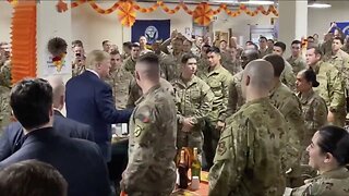President Trump Makes Surprise Trip To Afghanistan On Thanksgiving