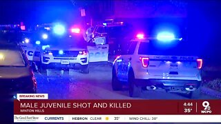 Juvenile shot and killed in Cincinnati neighborhood