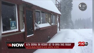 Alta Sierra set to open