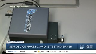 New, small portable COVID-19 testing device in development to be used in businesses to help boost economy