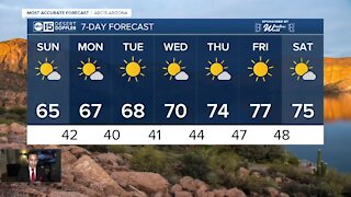 Cool, but sunny weekend in the Valley