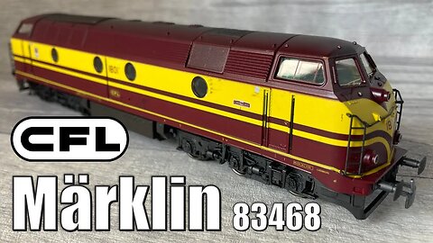 Märklin 83468 - CFL Series 1800 Diesel Locomotive Limited Edition | Unboxing & Review | HO Scale