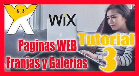 ✅ COMO CREAR UNA PÁGINA WEB CON WIX DESDE CERO PARA PRINCIPIANTES 😎 TUTORIAL 3 😎